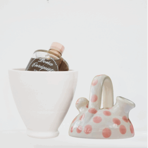 Botijo rosa de Cerámica Artesanal con AOVE Ecológico Premium